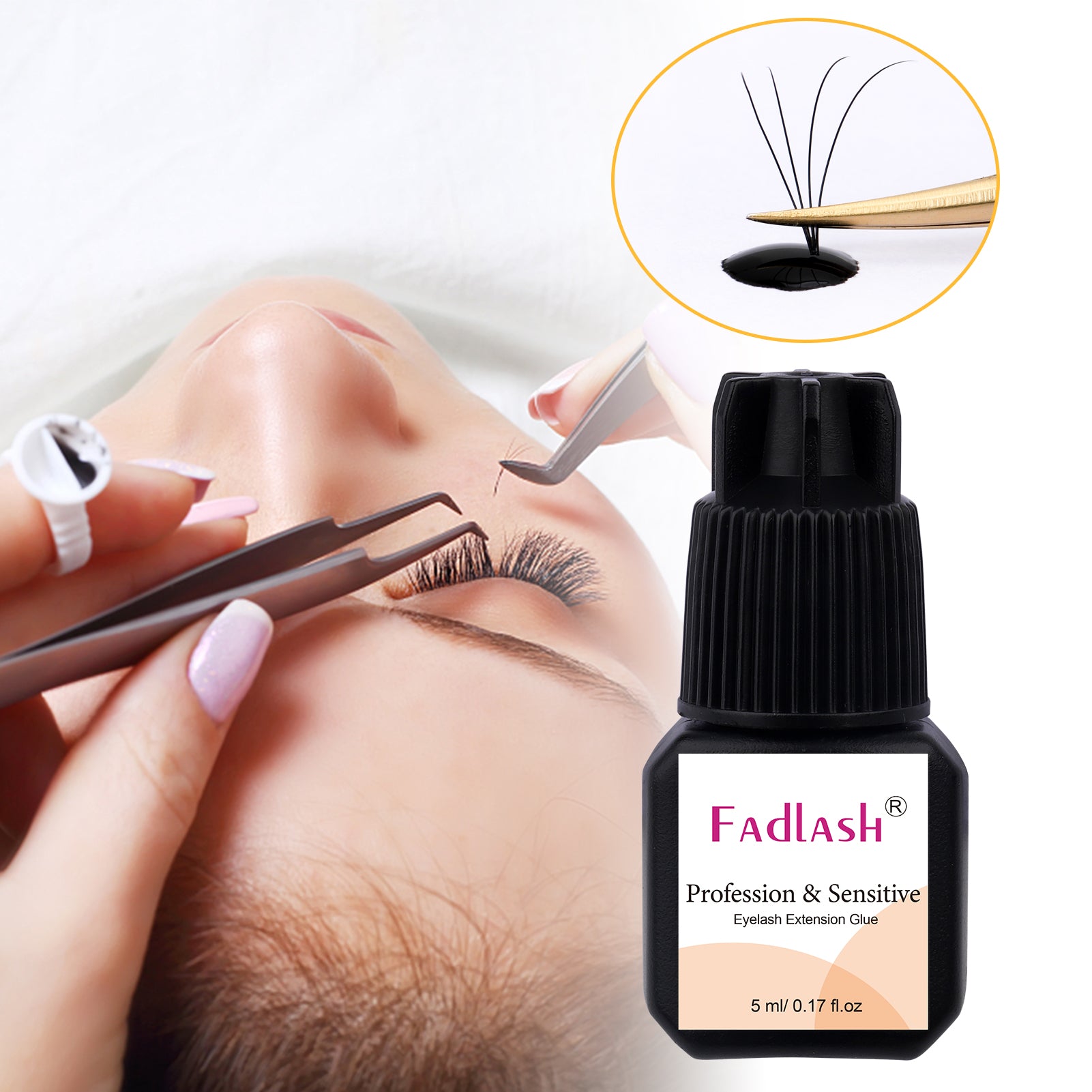 Lash Glue Turns Whitish