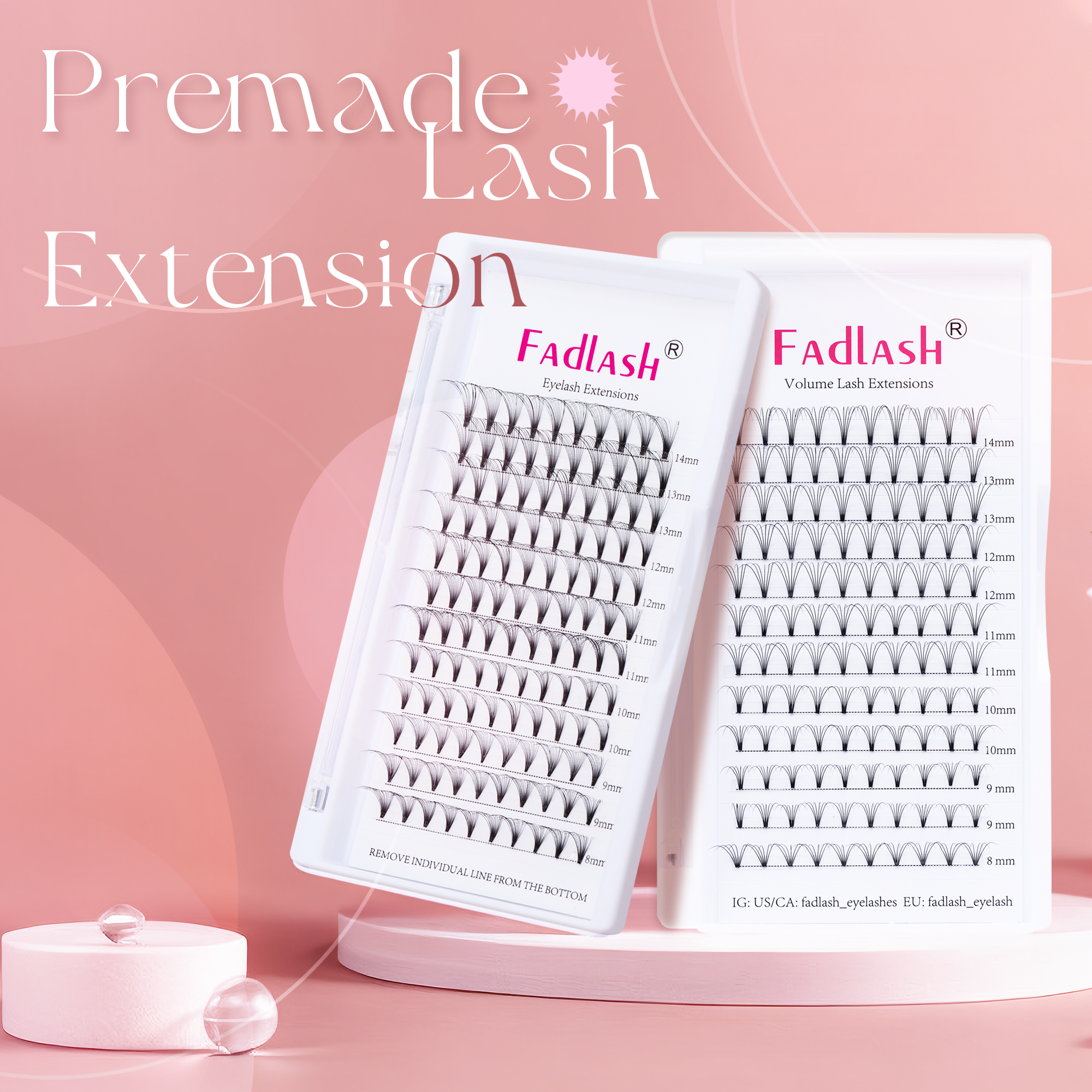 Premade Lash Fans