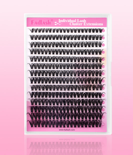 GLAM diy lash clusters