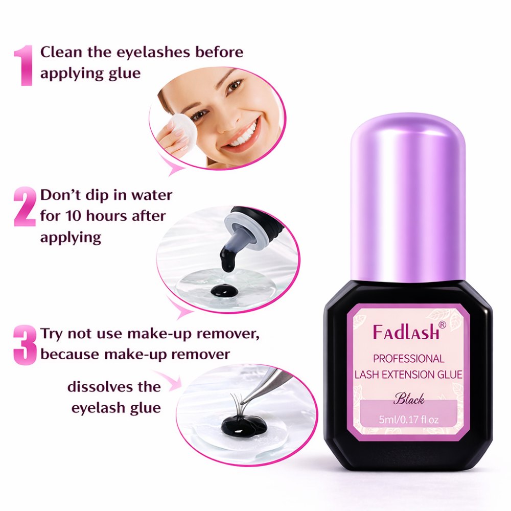 professional eyelash extension glue near me