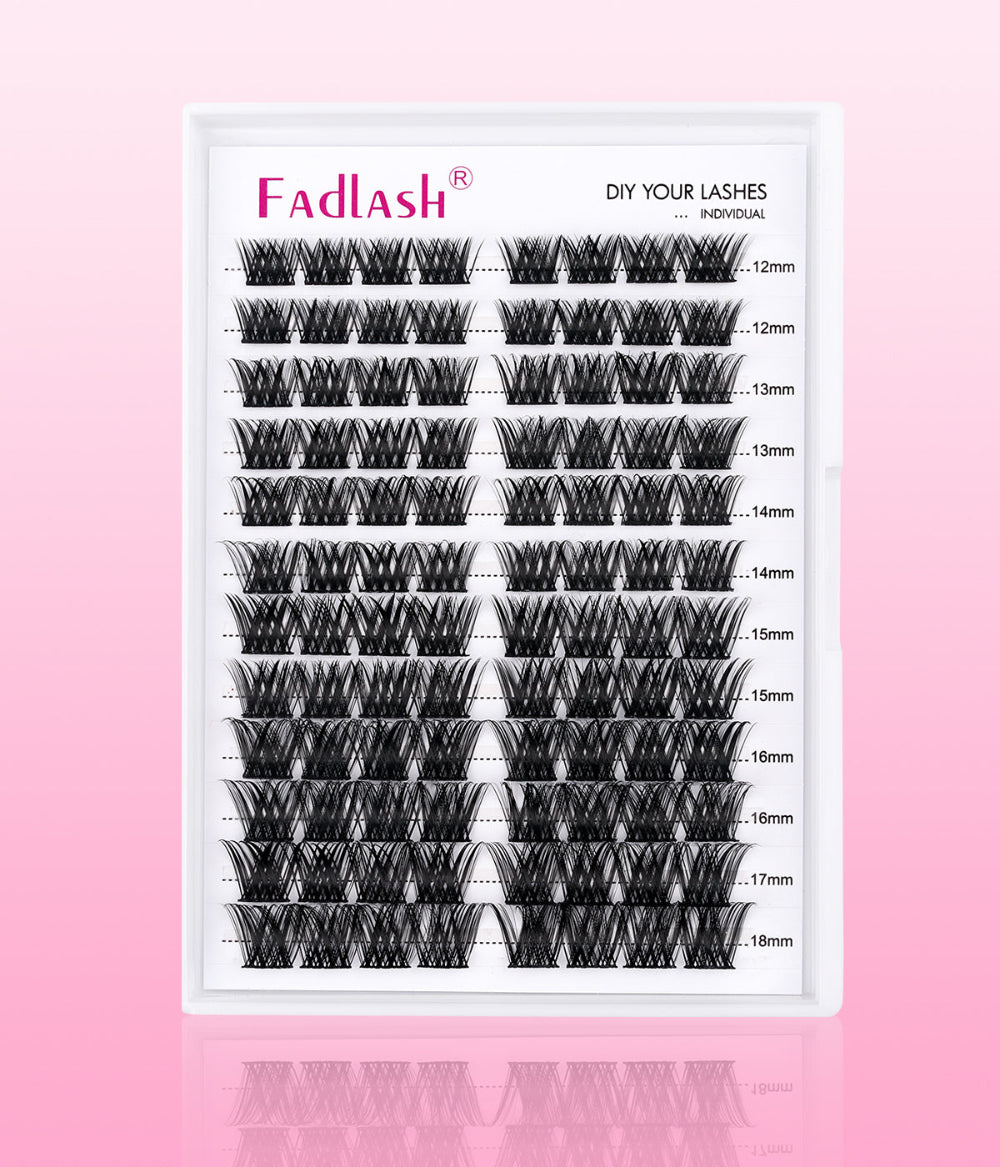 manga lashes clusters Fadlash