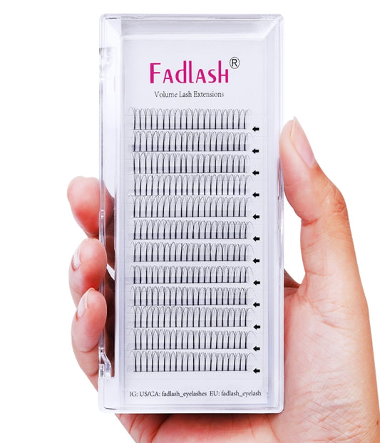 3D Volume Fans eyelash extension premade