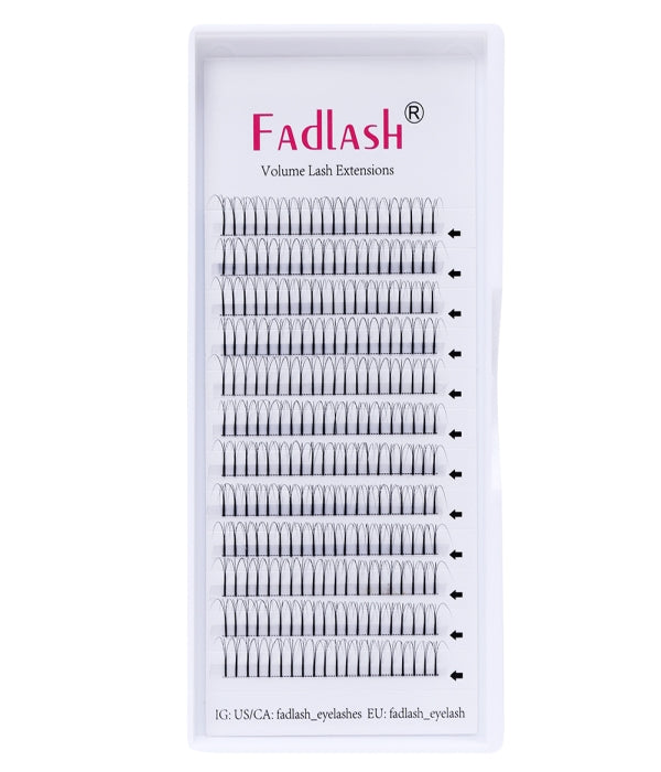 eyelash extension premade fans 3D 0.07MM Fadlash