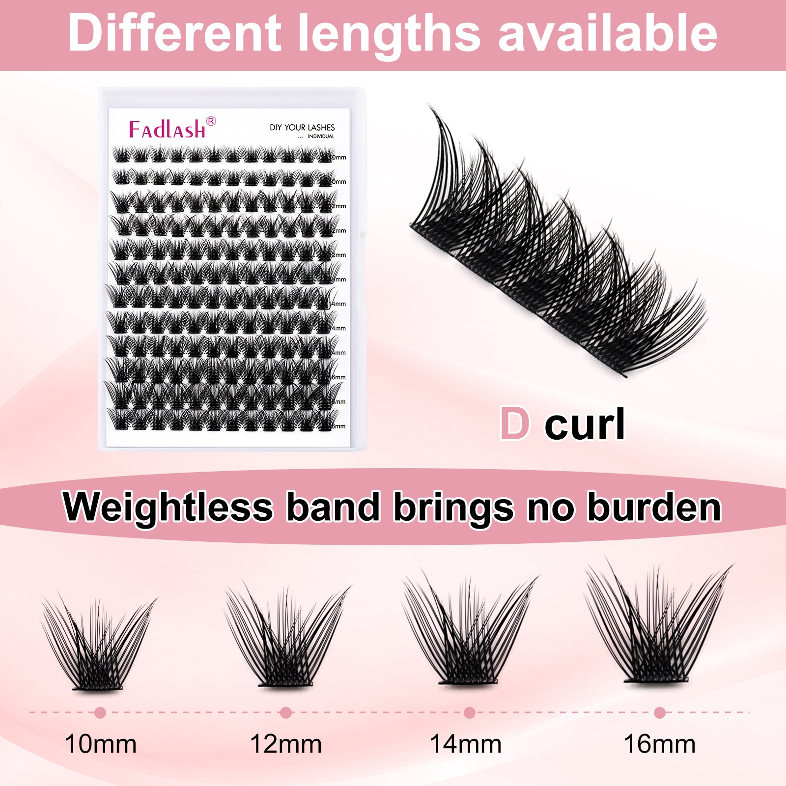 J04 Cluster Lashes - Fadlash