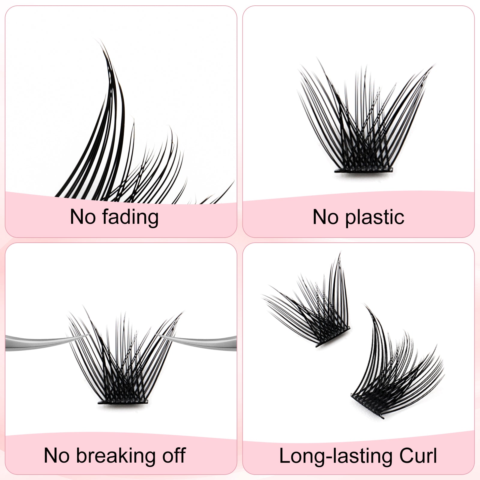 J04 Cluster Lashes - Fadlash