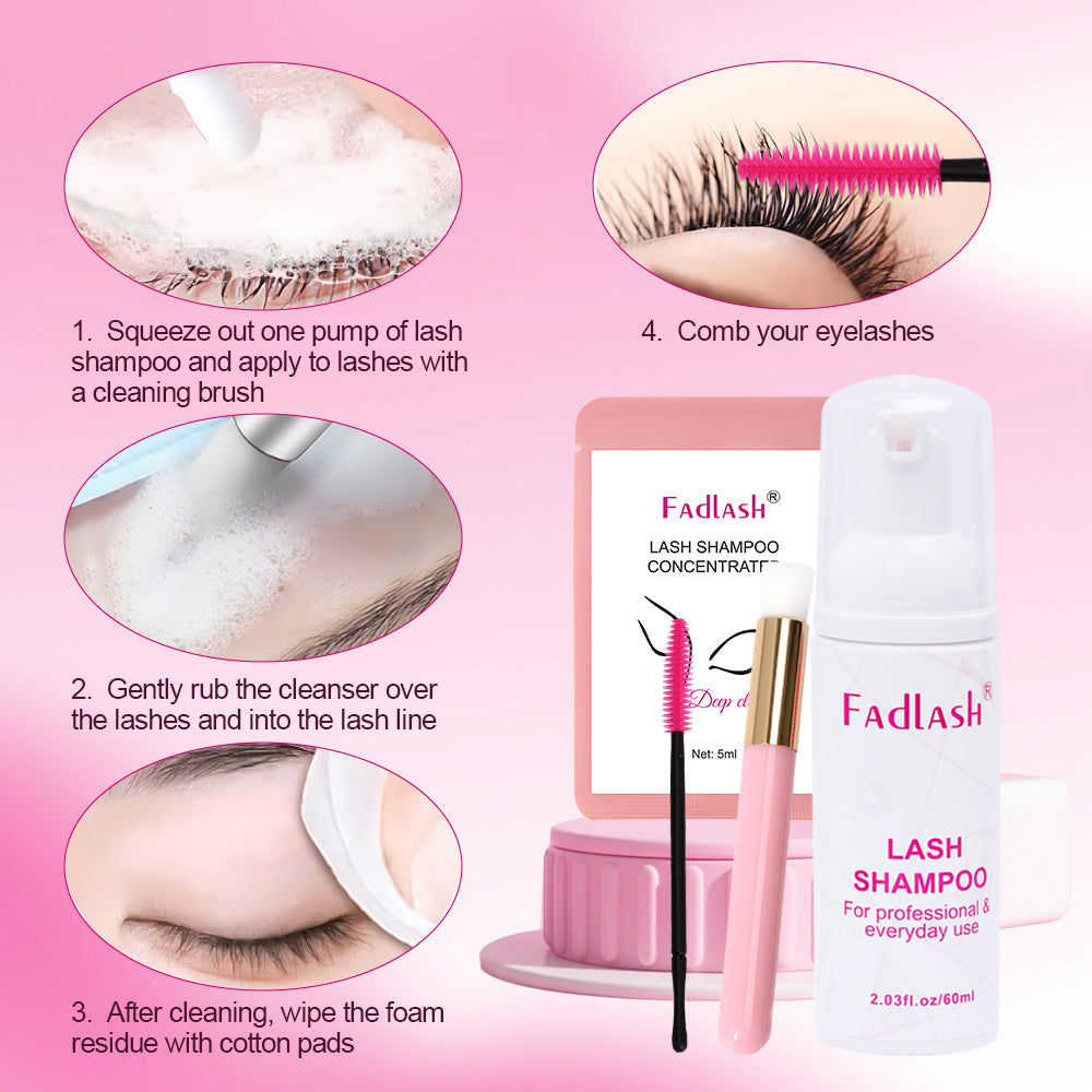 best diy lash shampoo