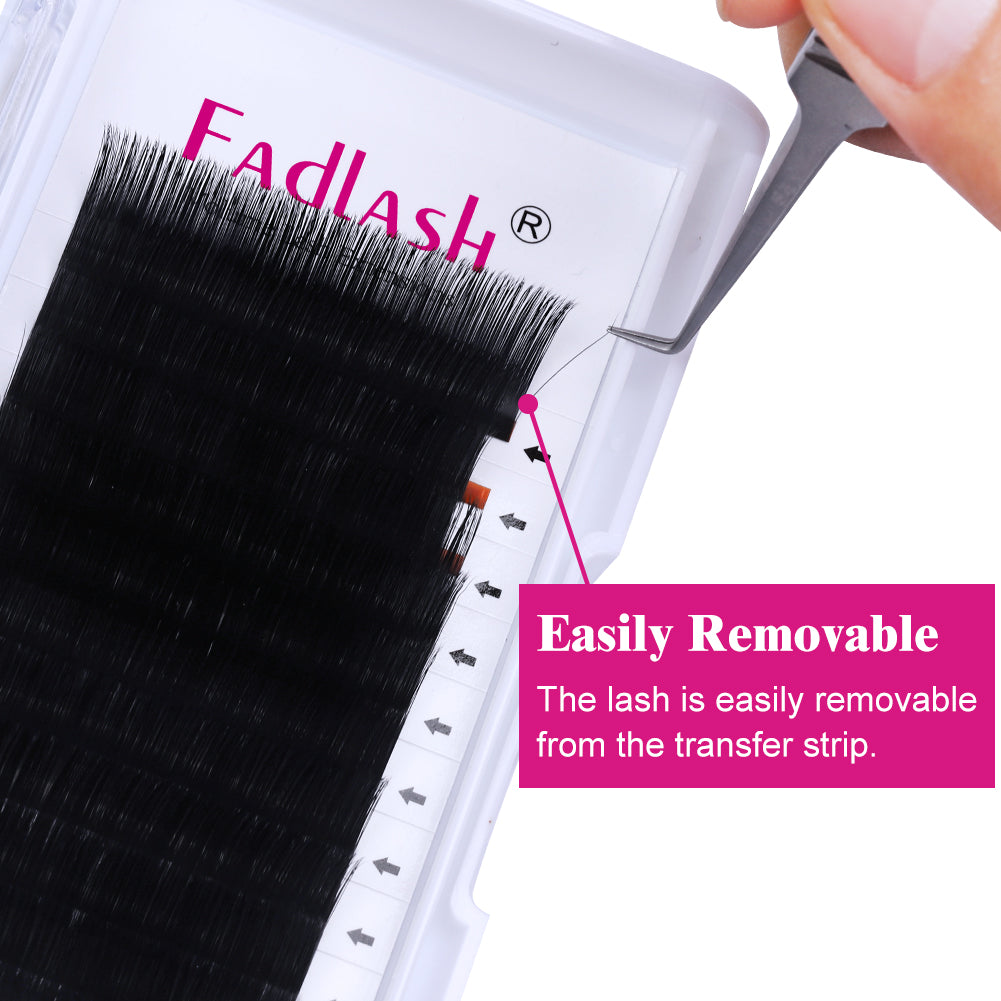 Fadlash Easily Removable Thelash iseasily removable from thetransferstrip.