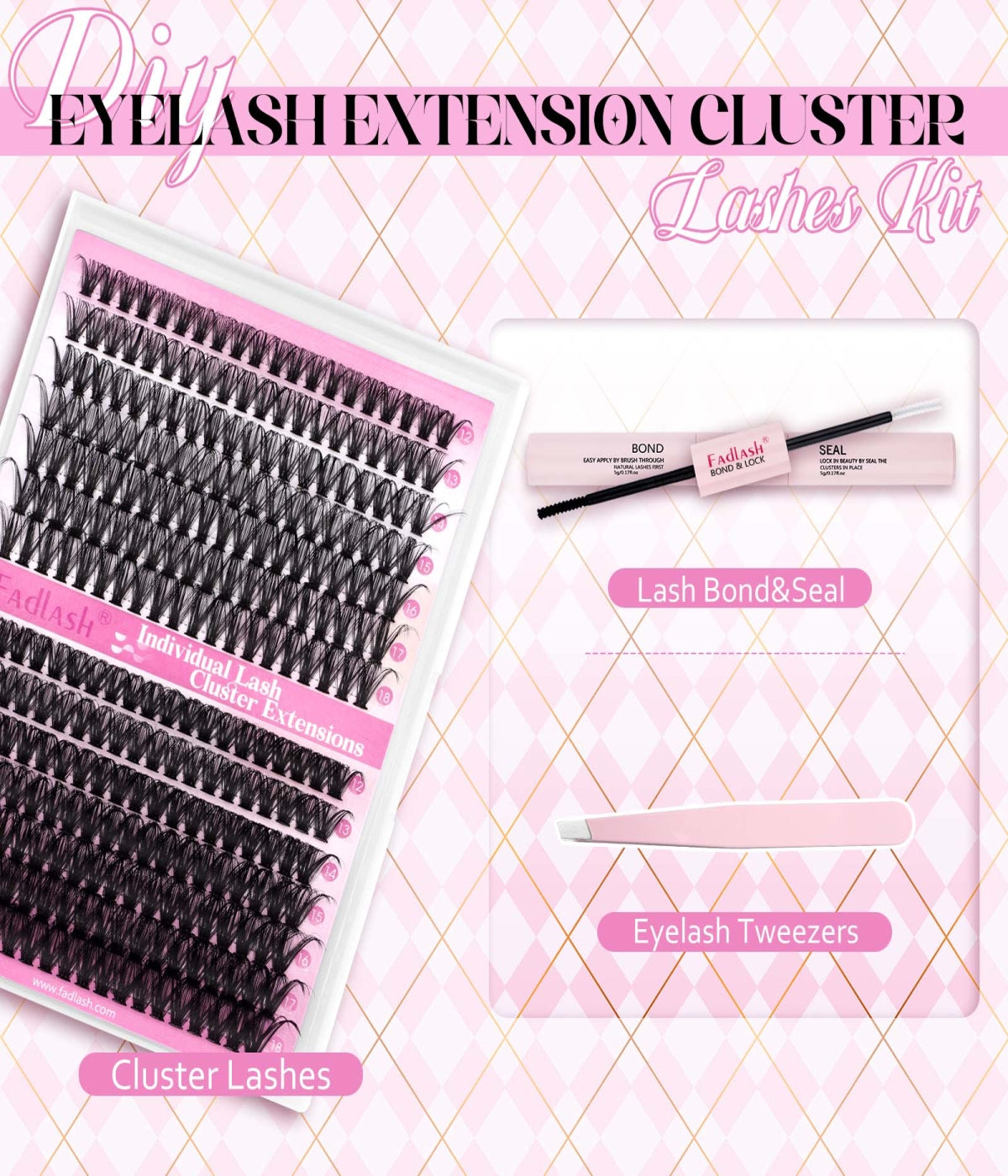 D Curl 12-18mm Dramatic Russian Style Lashes