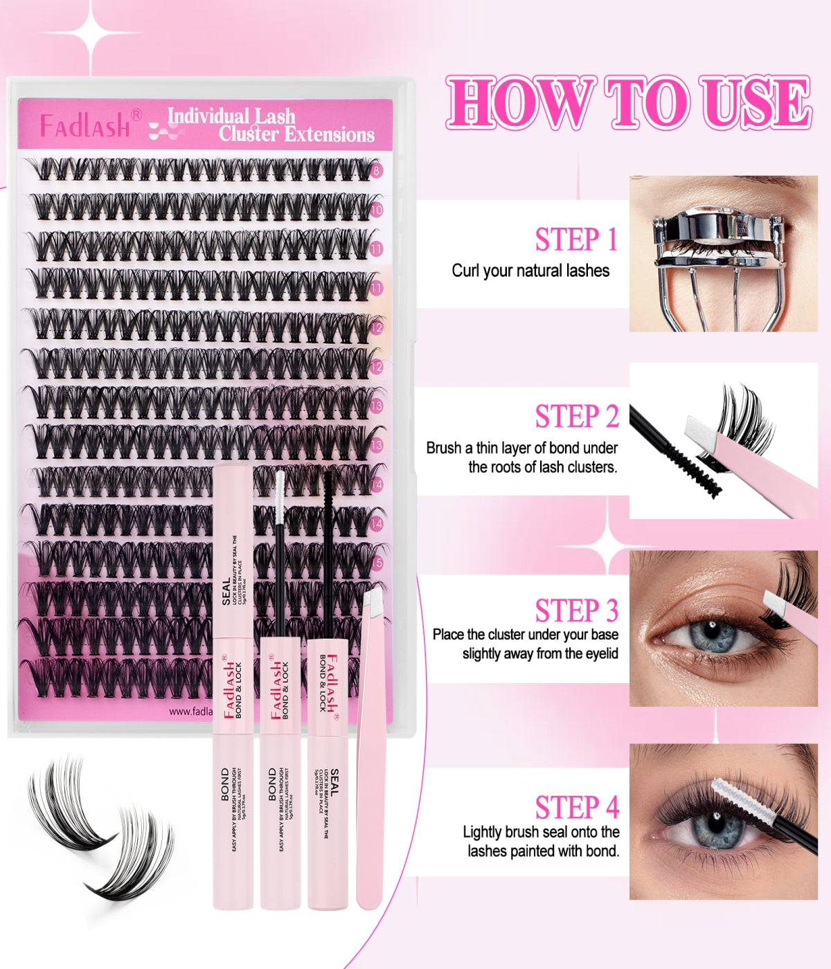 Best DIY Eyelash Extension Kit for Beginners 40D