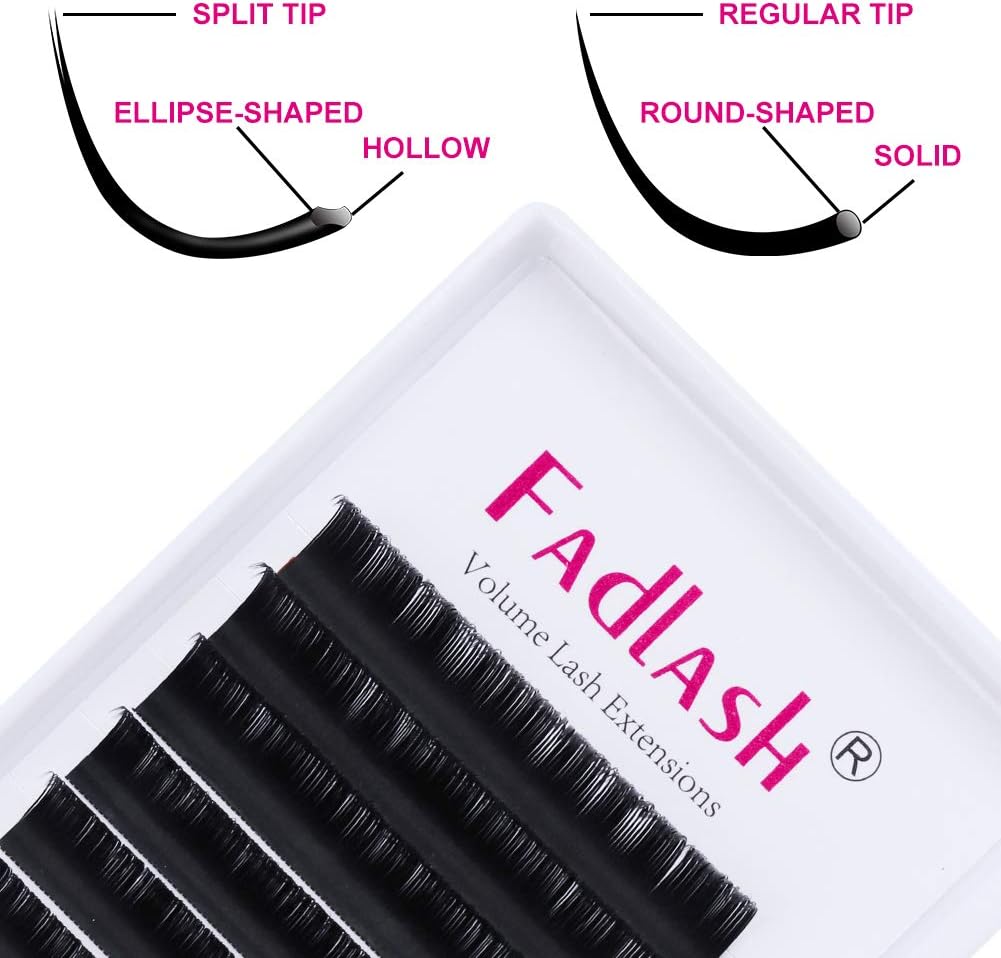 Ellipse Flat Eyelash Extensions - Fadlash