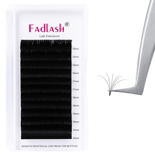 15-20mm volume cat eye eyelash extensions