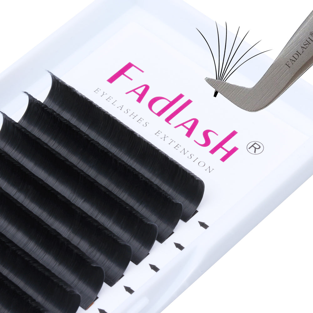 20-25mm Easy Fan Lashe Extensions - Fadlash