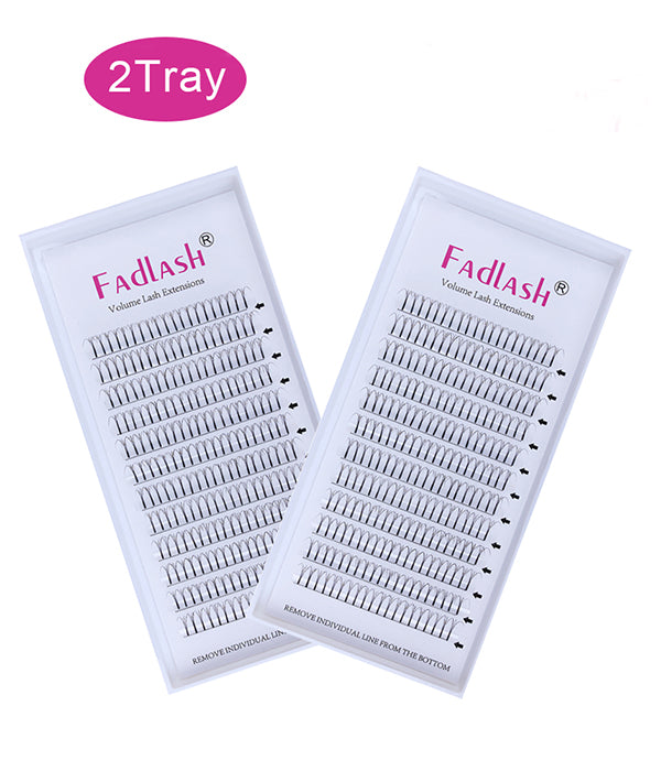 2 Trays 3D  Volume Lash Extensions - Fadlash