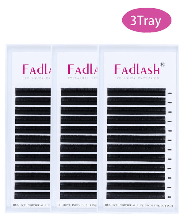 3 Trays Easy Fan Lash Extensions - Fadlash
