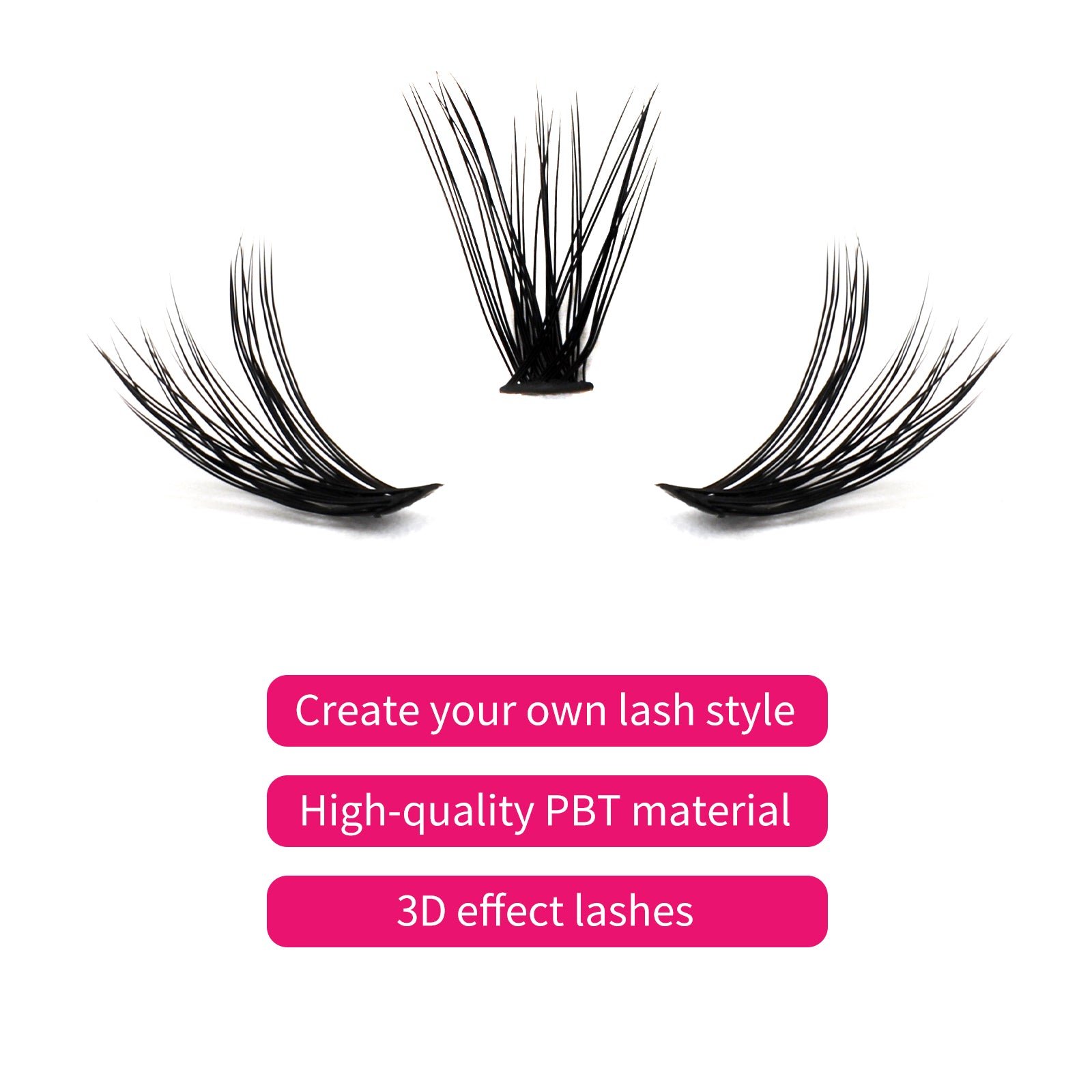 40P DIY Cluster Lashes Extensions - Fadlash