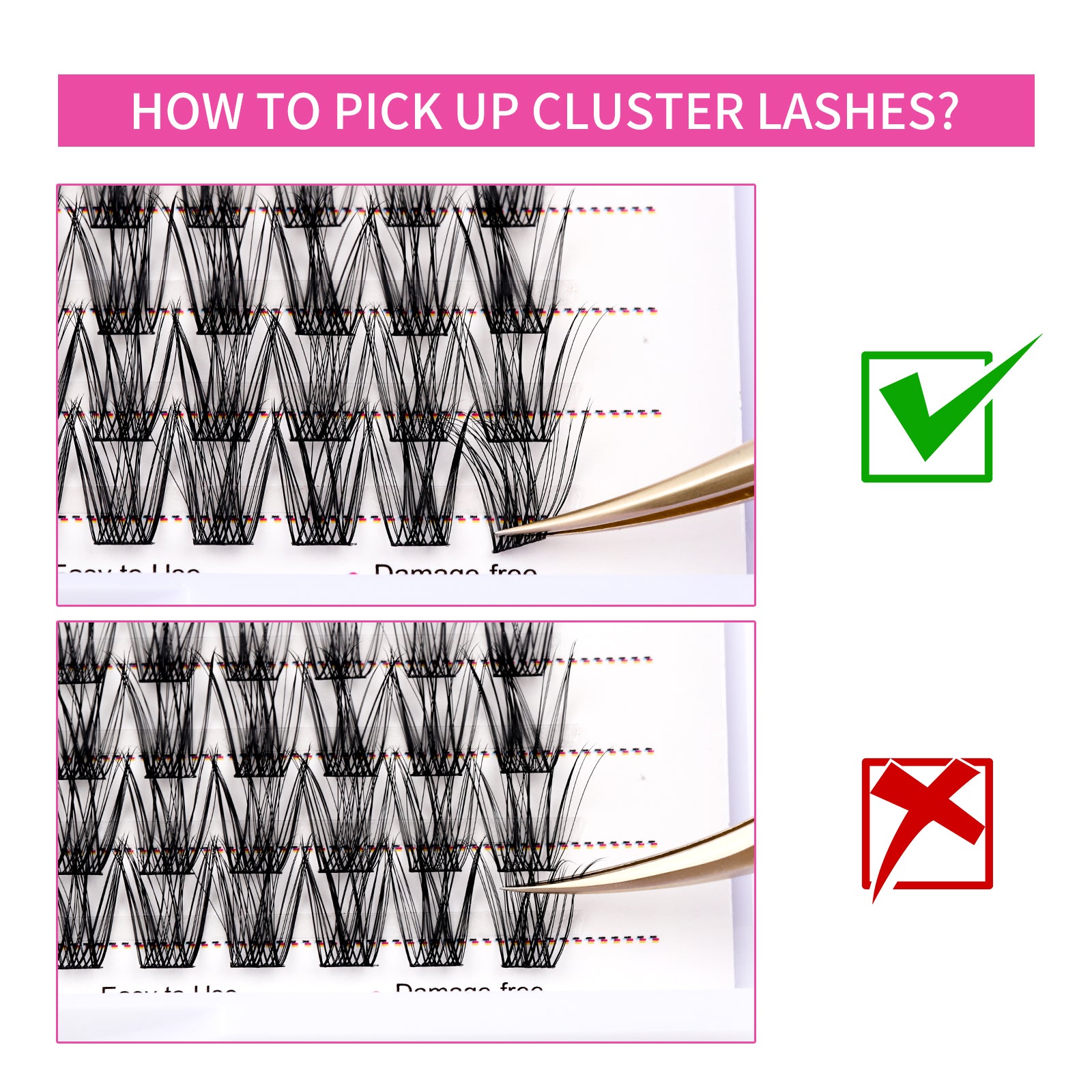 California Clustar Lashes - Fadlash