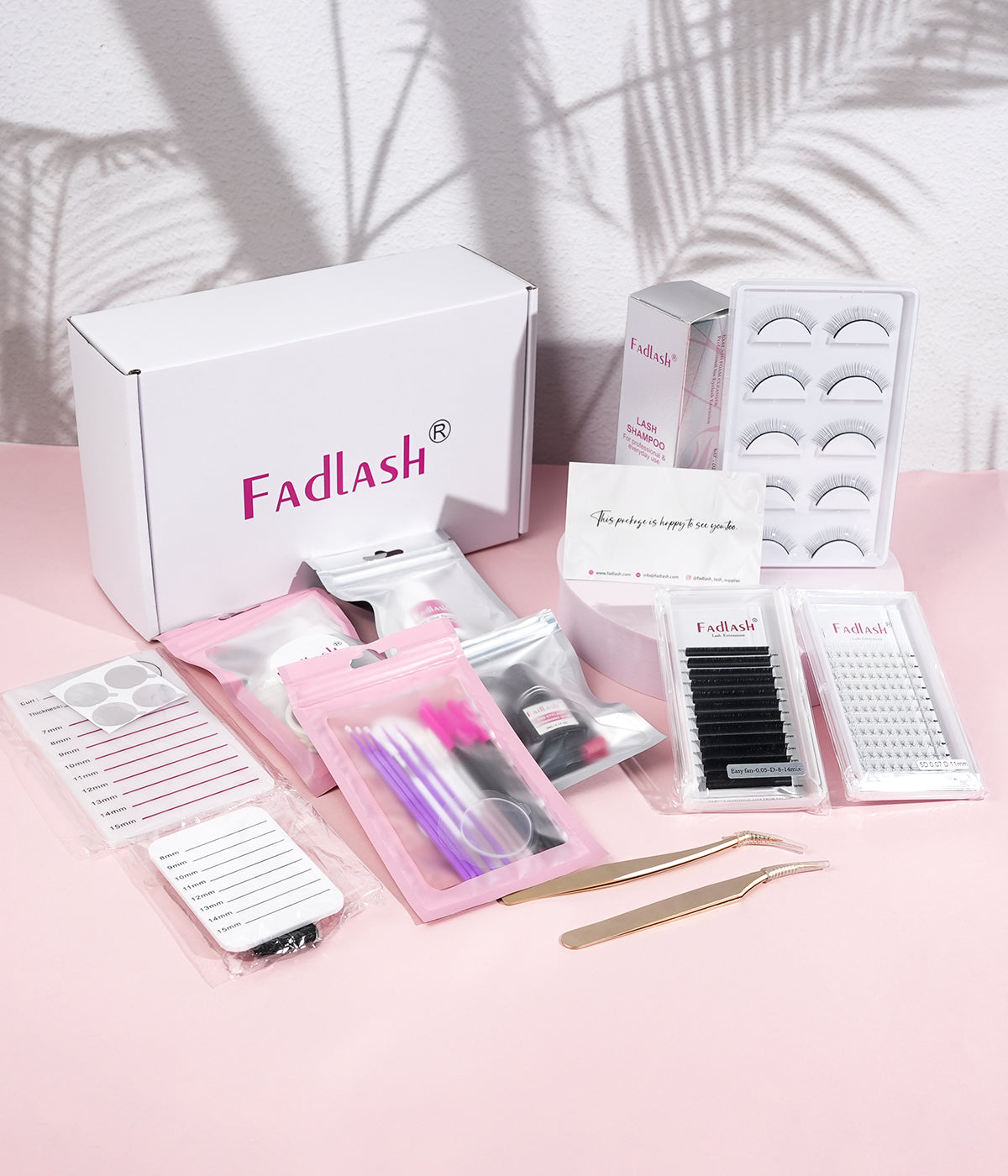 Eyelash Extensions Kit for Beginners - Fadlash