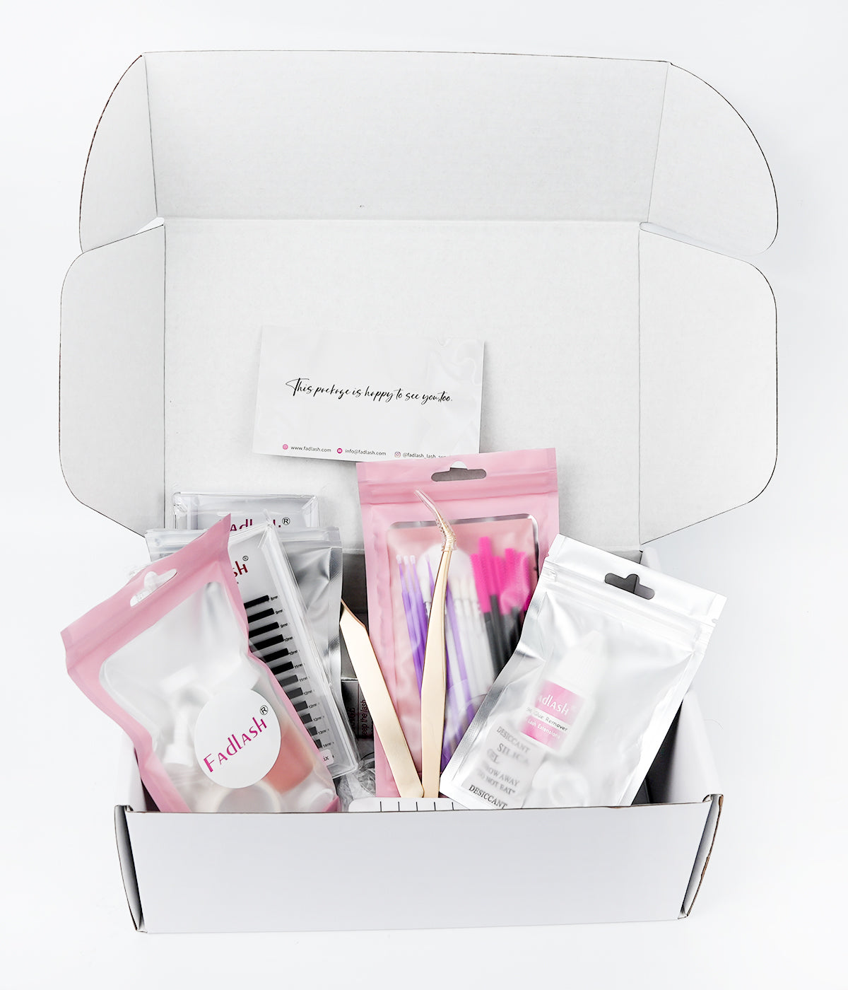 Eyelash Extensions Kit for Beginners - Fadlash