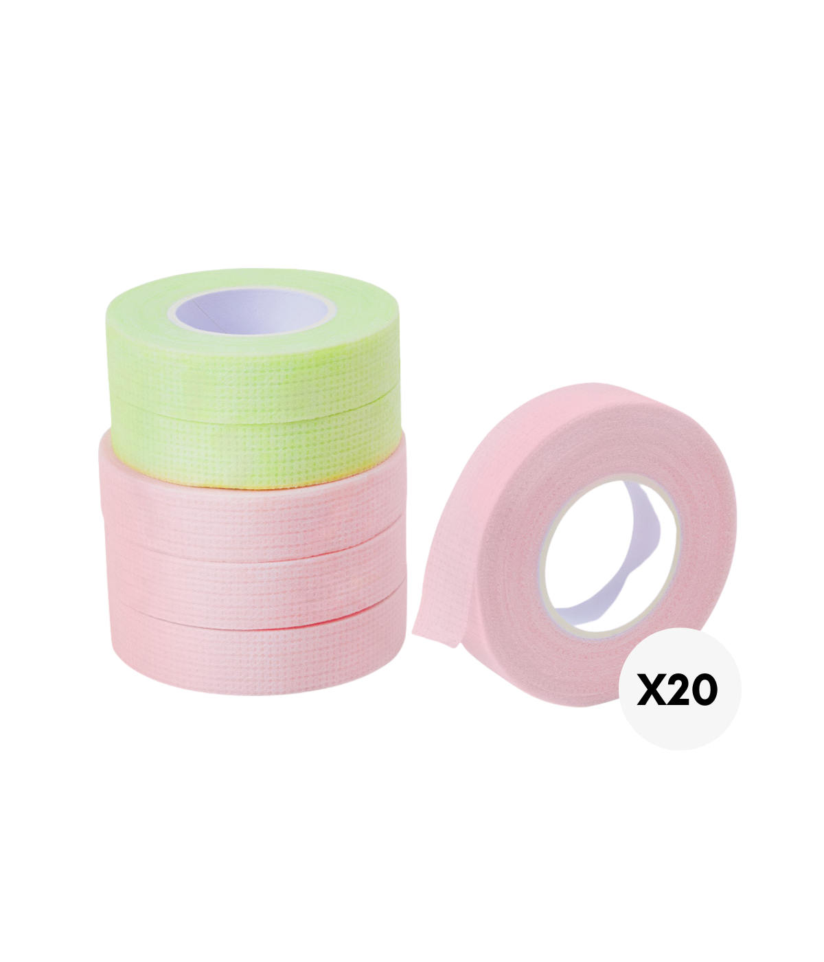 Wholesale 20pcs Colored Lash Extensions Tape - Fadlash