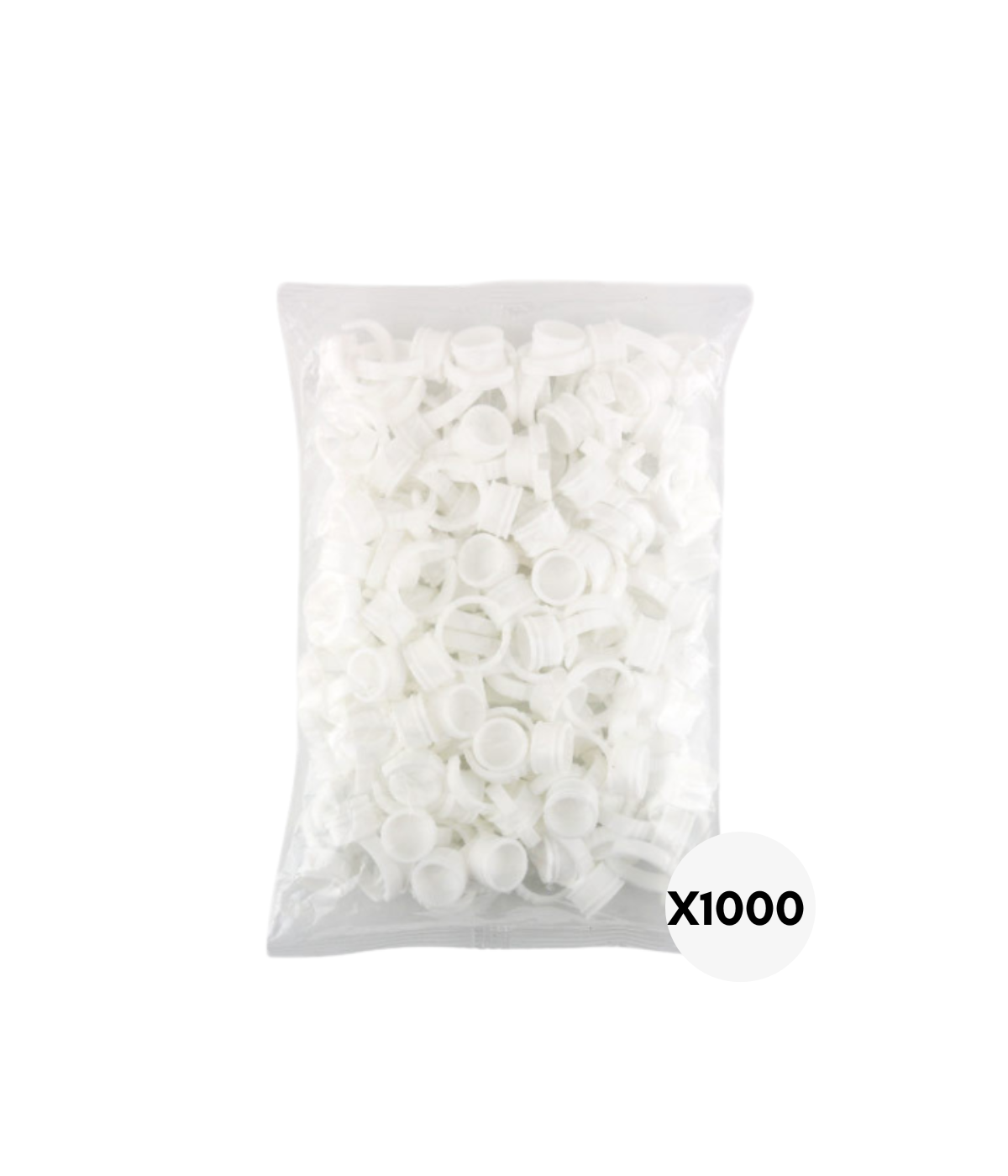 Wholesale 1000pcs Disposable Glue Rings - Fadlash