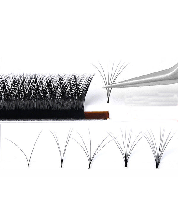 V Shaped Easy Fan Lashes - Fadlash