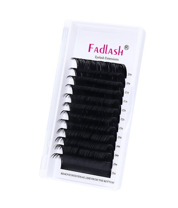 20-25mm Single Length Individal Lashes Extensions - Fadlash