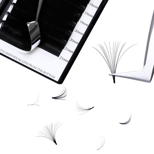 Easy Fan Lashes VS Individual Lashes