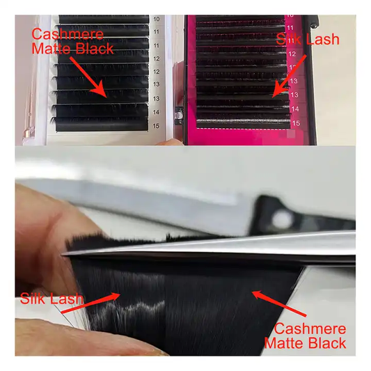 Mink vs. Silk vs. PBT Lashes