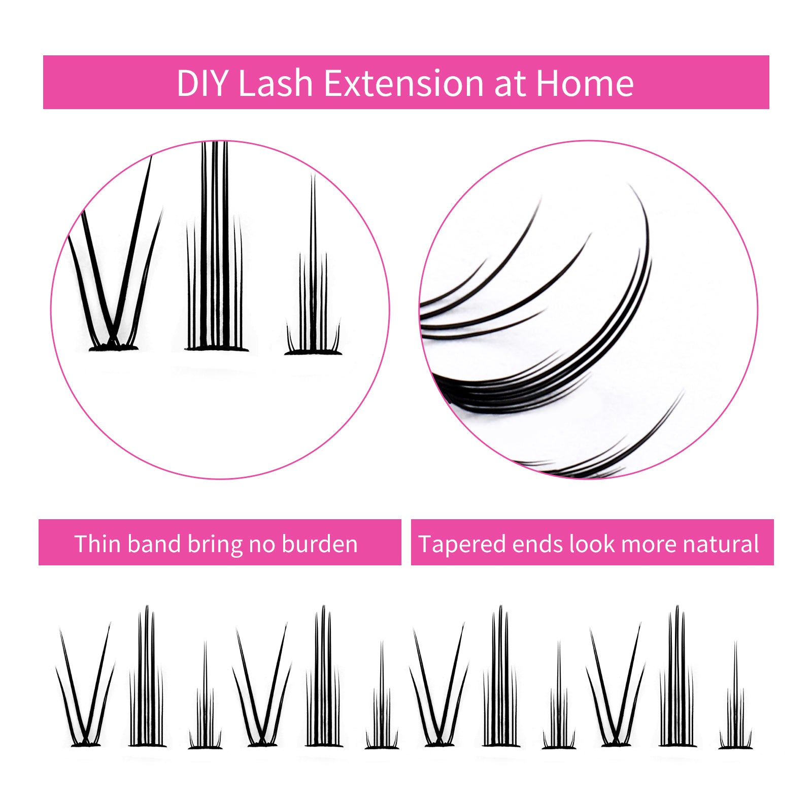 How to Choose Cluster Lashes