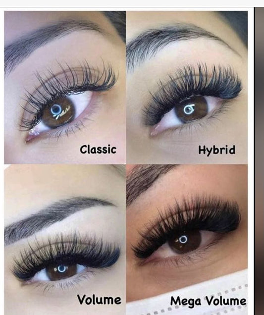 Thick vs. Natural Lash Extensions