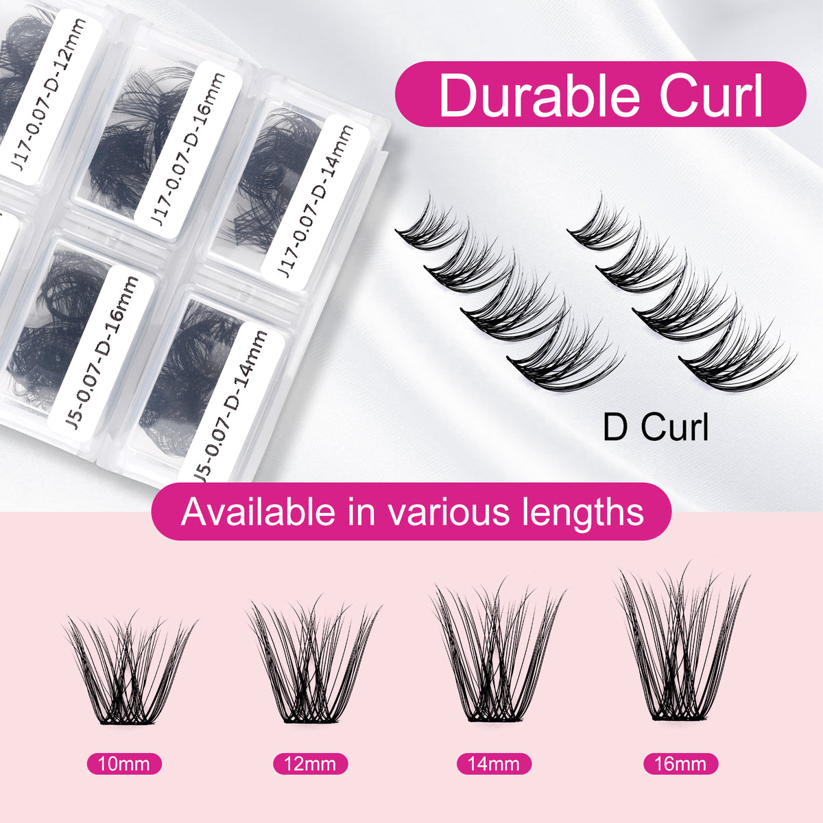 Types of False Lashes – Fadlash