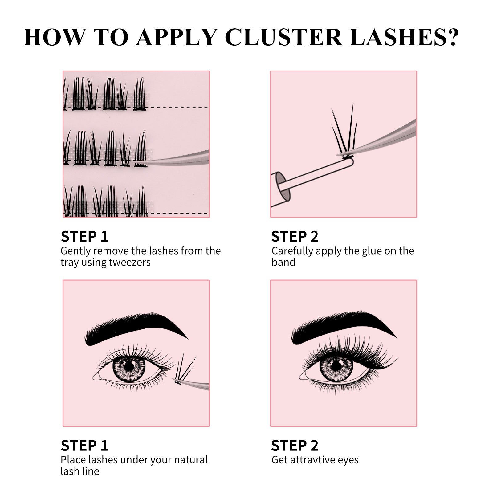 How to Apply Bottom Lashes