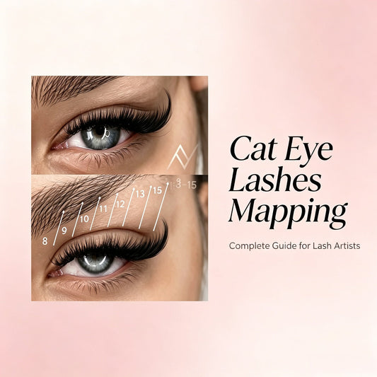 cat eye lash map