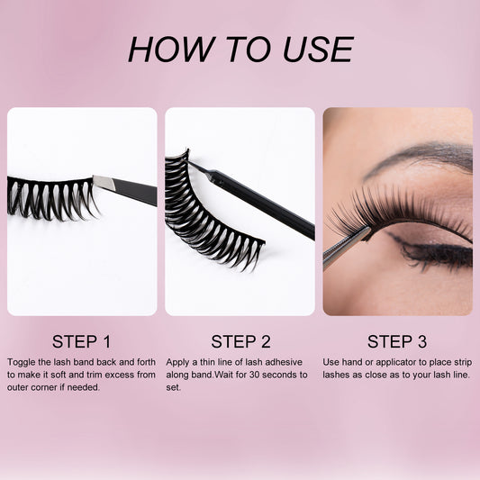 Apply & Remove DIY Lash Glue