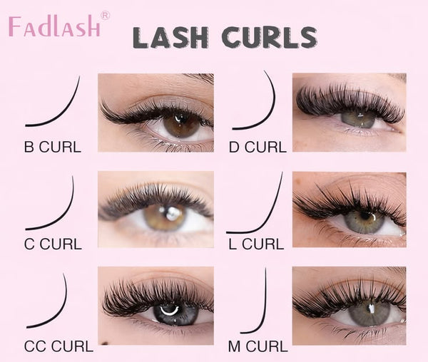 Fadlash B, C, D, and DD Lash
