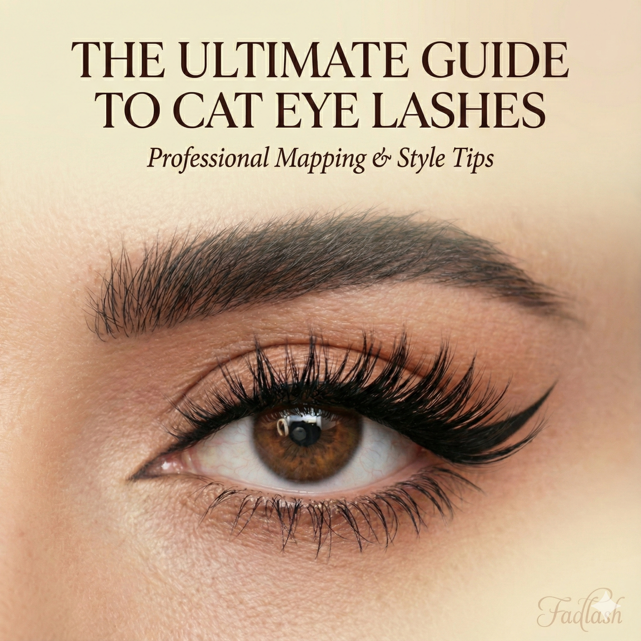 Fadlash cat eye lash map