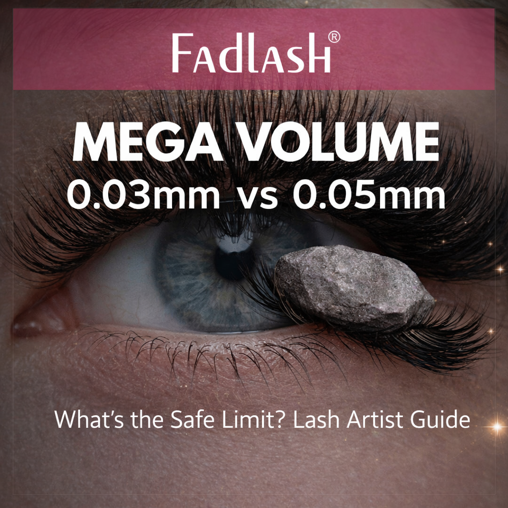 The best size for mega volume lash extensions​ .