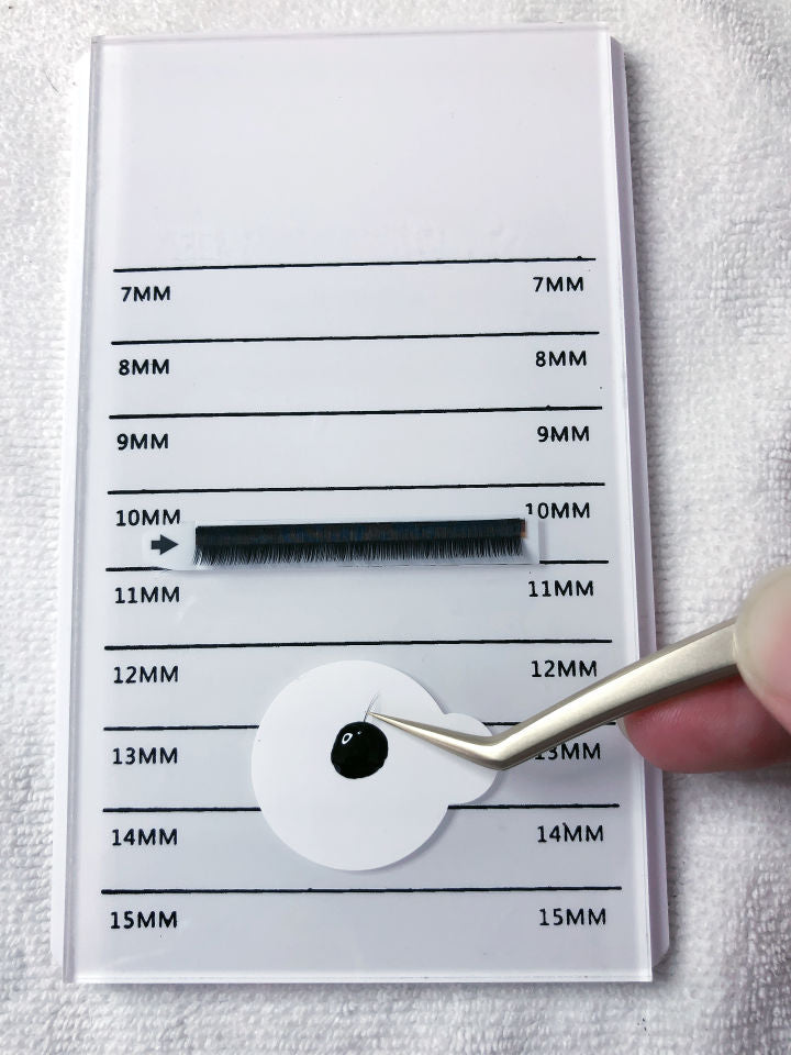 How to Attaching Bottom Lash Extensions