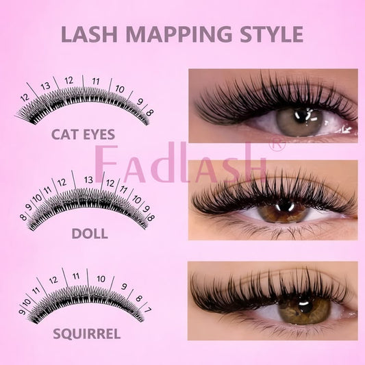Lash Mapping Guide: Lash Maps for Every Eye Shape