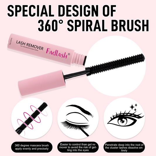 How to Remove DIY Lashes 2