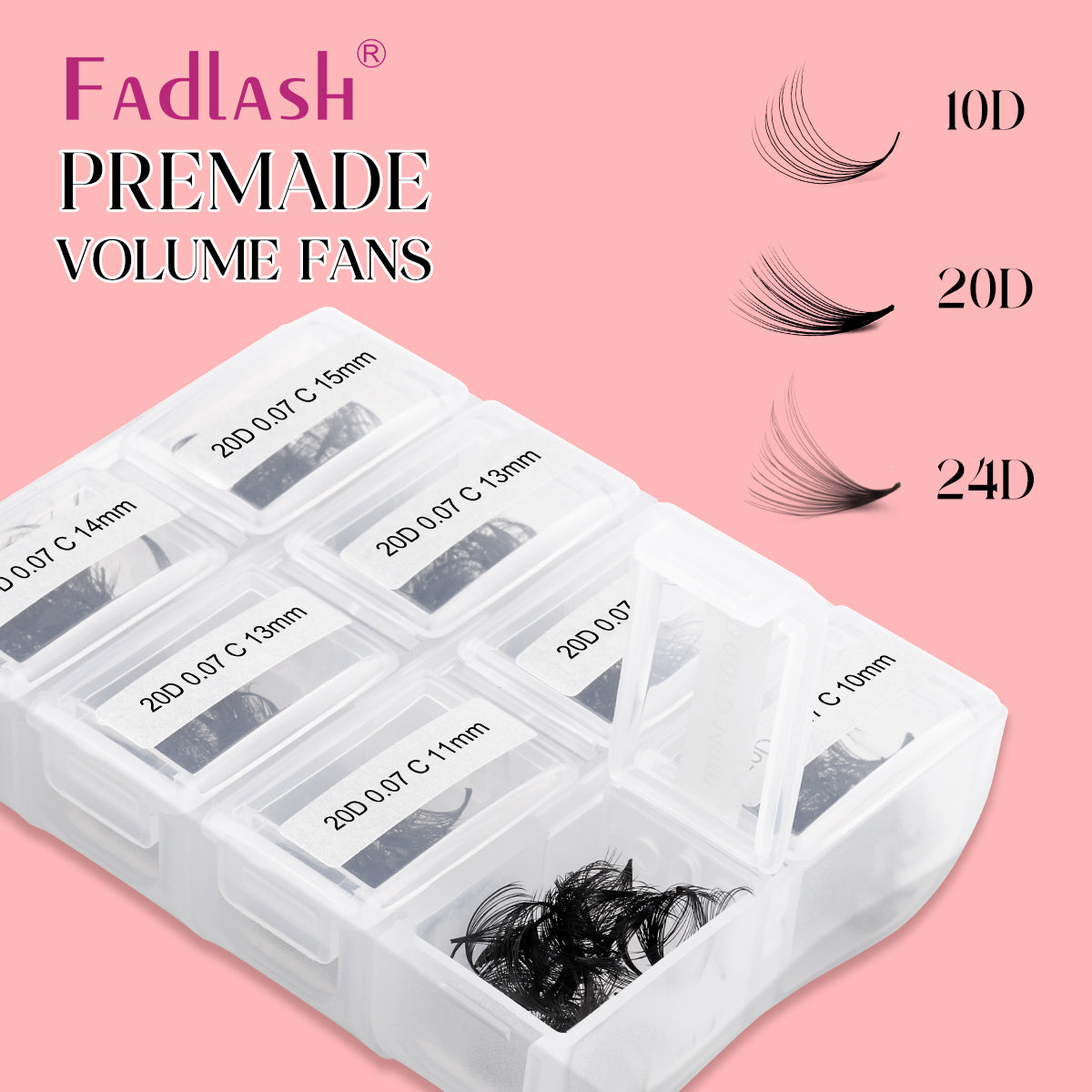 loose fan lashes
