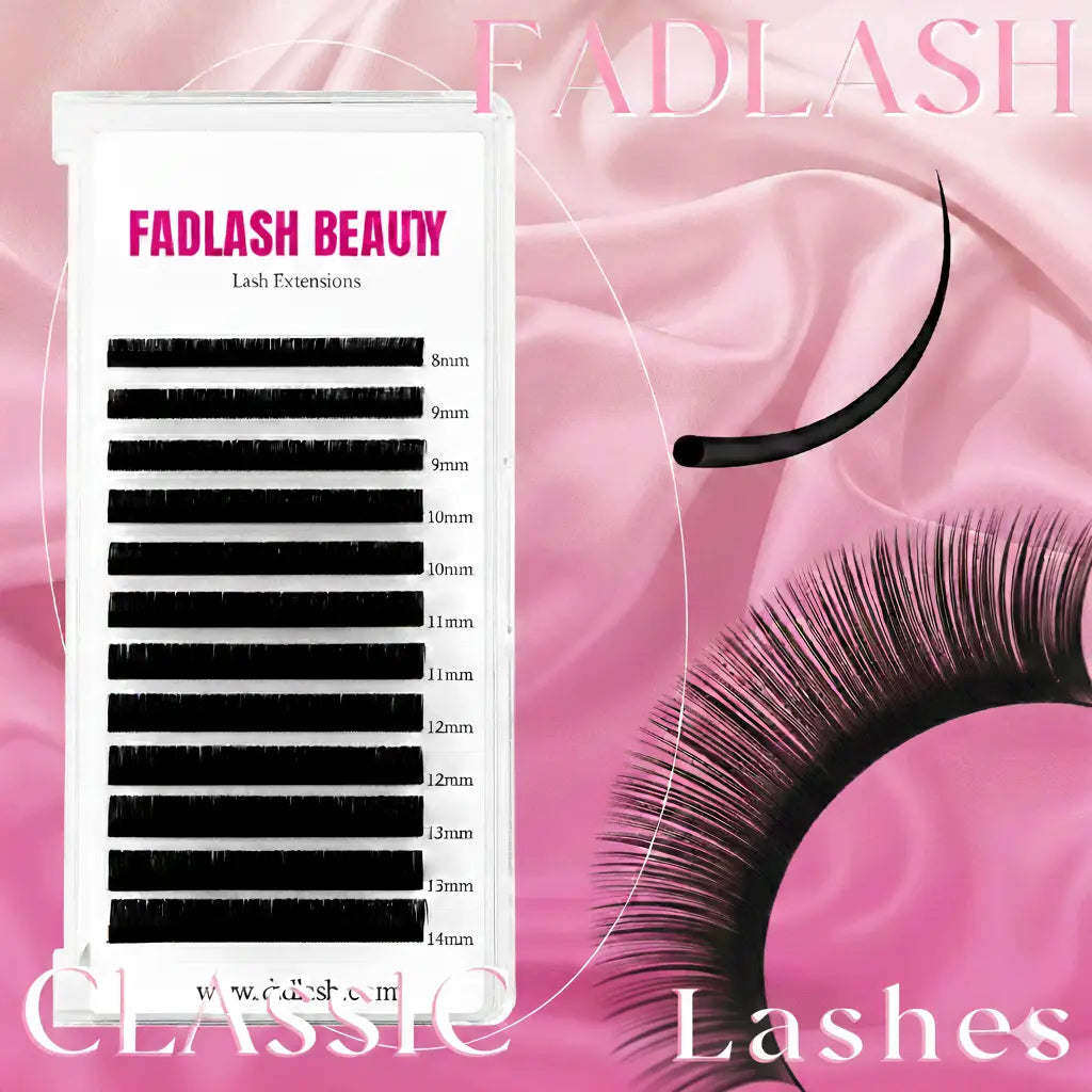 Classic eyelash extensions