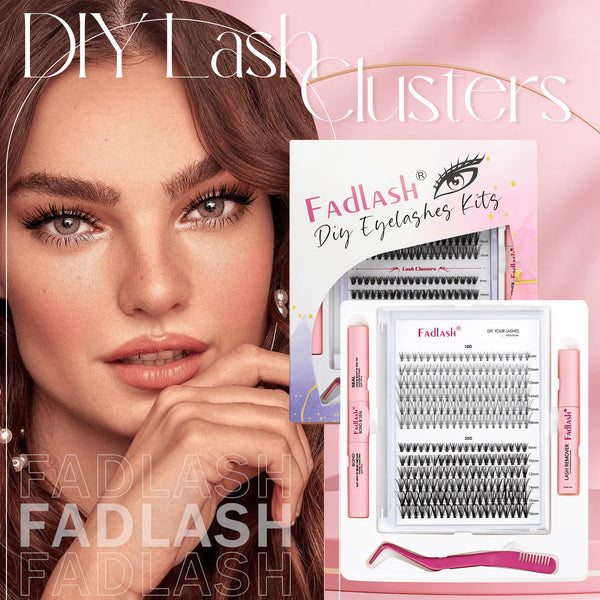 DIY Cluster Lashes