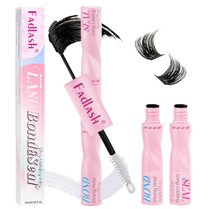 lash glue for clusters bond and seal double-ended tube