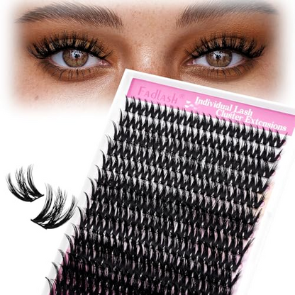 (🇺🇸 US Stock) 168Pcs Fluffy DIY Lash Clusters | D Curl 10-18mm