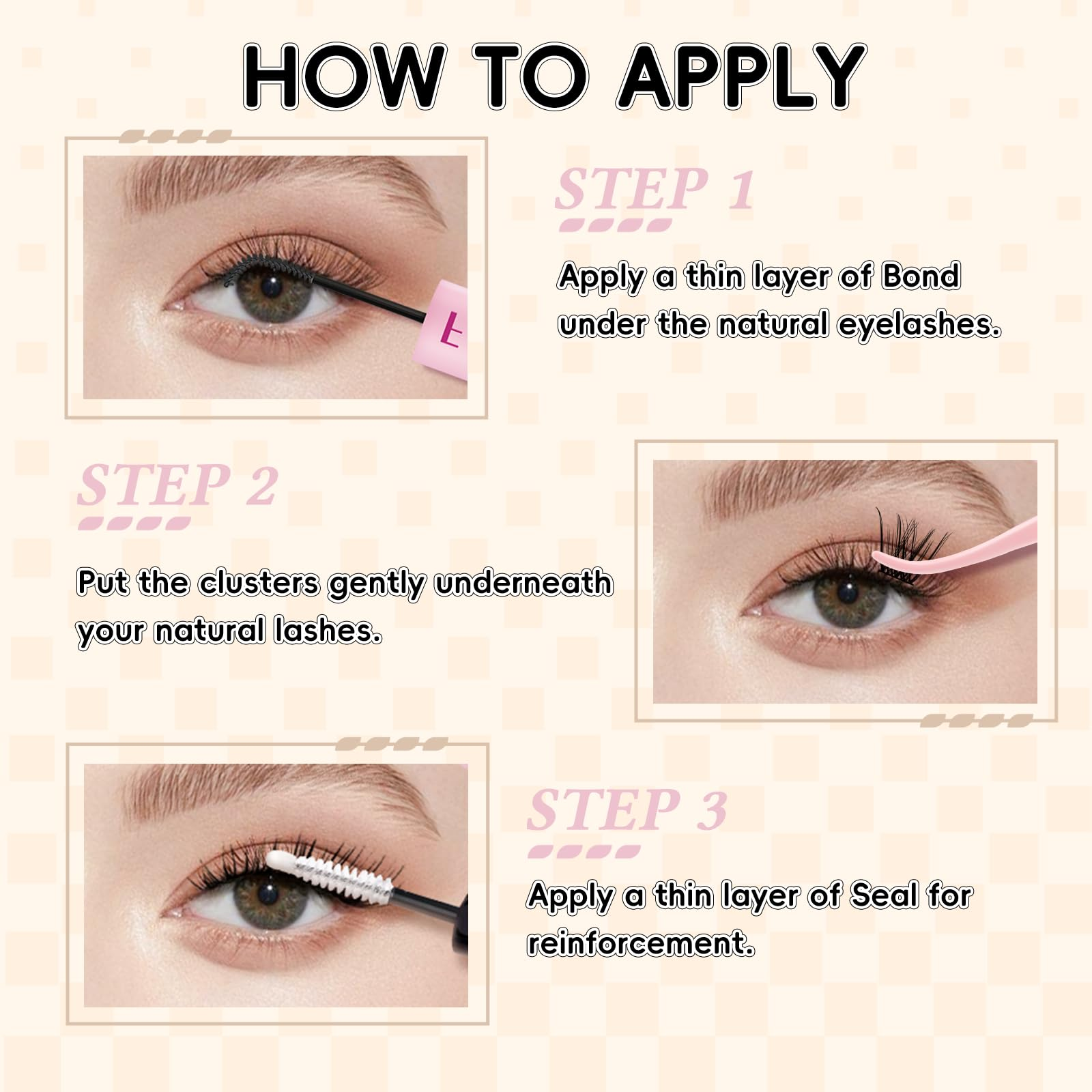 Lash Bond & Seal — 2-in-1 Lash Glue for Clusters (10ml) - Fadlash
