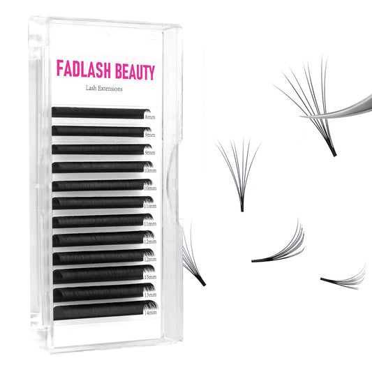 d curl premade fan lashes