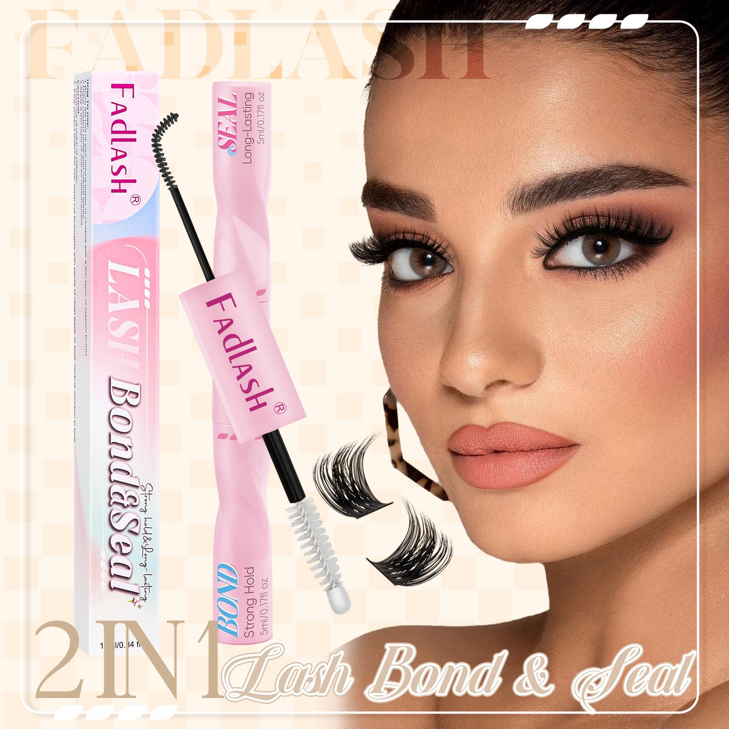 strong hold lash clusters glue and bond 72 hour