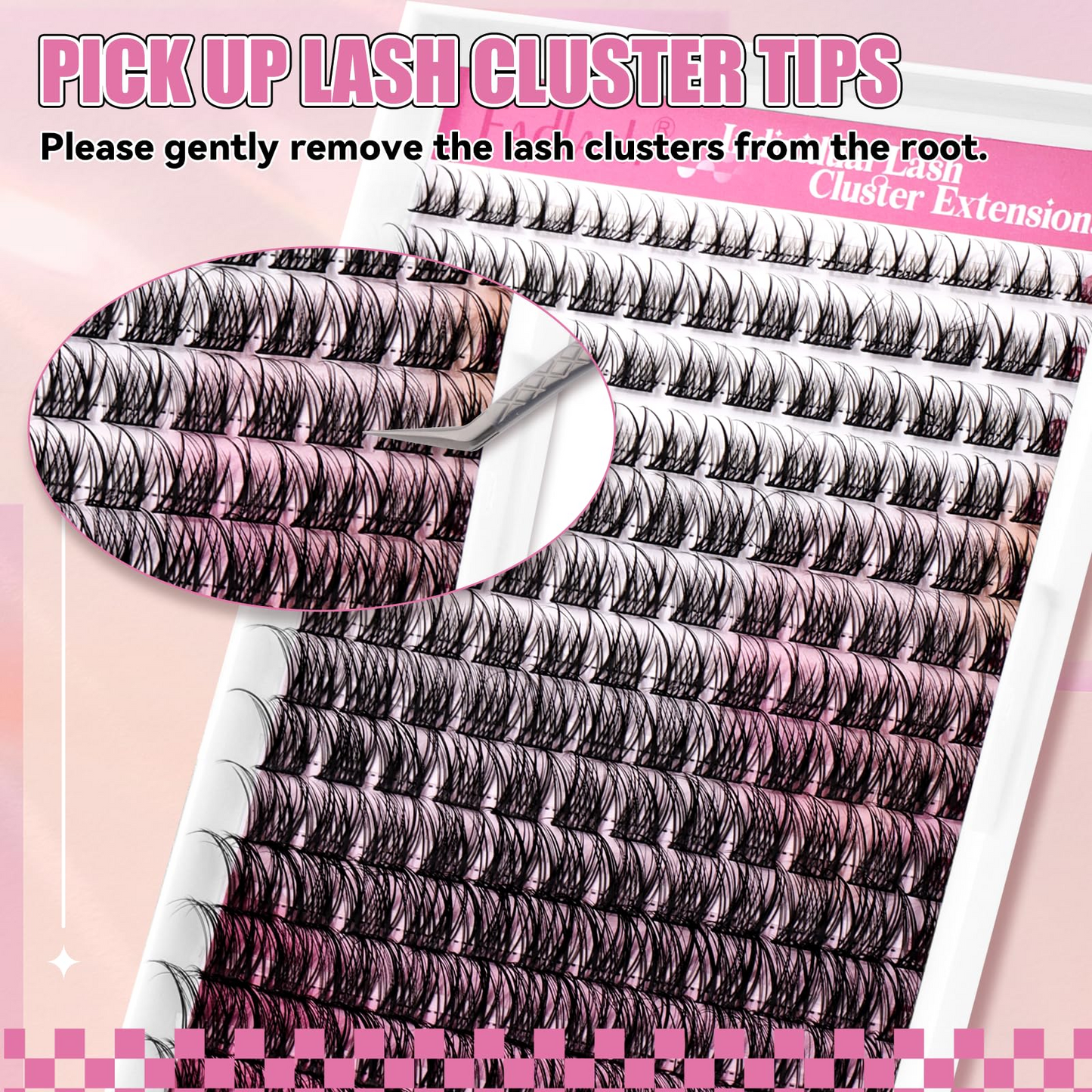 (🇺🇸 US Stock) 168Pcs Wispy DIY Lash Clusters | Natural D Curl
