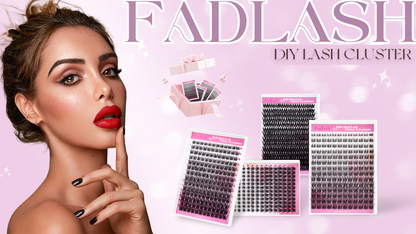 (🇺🇸 US Stock) 168Pcs Fluffy DIY Lash Clusters | D Curl 10-18mm